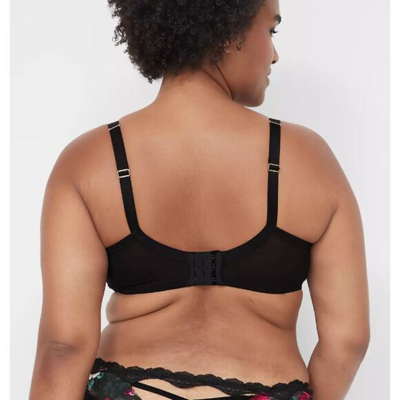 NWT Lane Bryant Boost Balconette Cacique Collection Underwire Bra 46D Floral - Picture 4 of 11